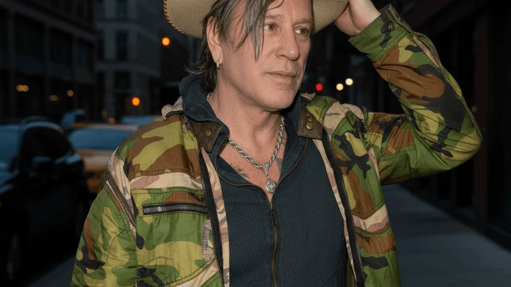 Mickey Rourke armă