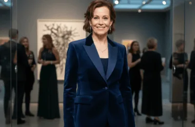 Sigourney Weaver și Jason Isaacs în serialul Tomb Raider