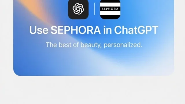 Sephora aduce cumpărăturile cu inteligență artificială direct în ChatGPT
