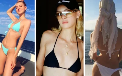 Nicola Peltz atrage atenția cu 12 apariții în costum de baie