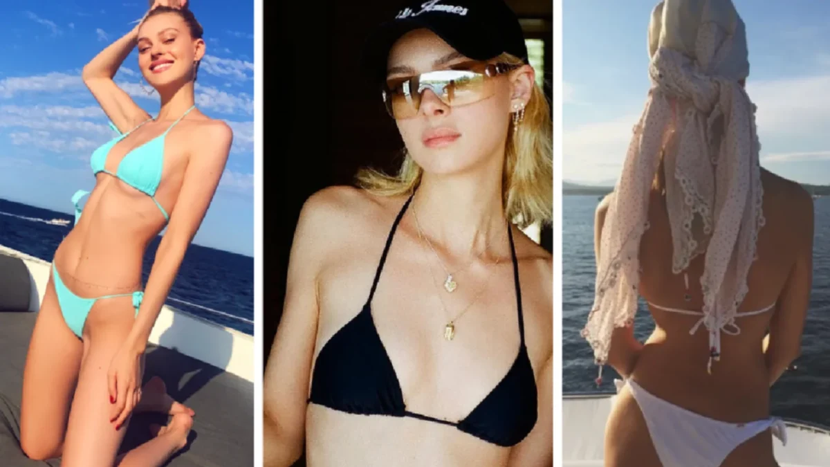 Nicola Peltz atrage atenția cu 12 apariții în costum de baie