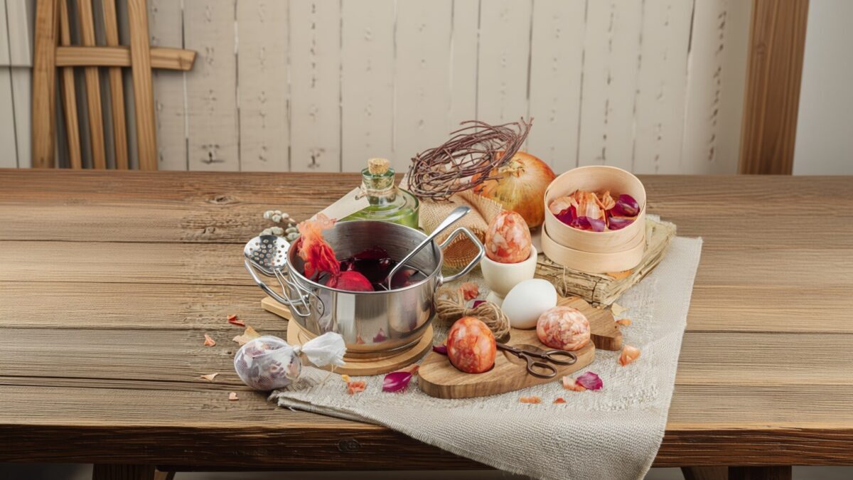 Ghid de Paște – 7 metode naturale pentru vopsit ouă cu ingrediente simple
