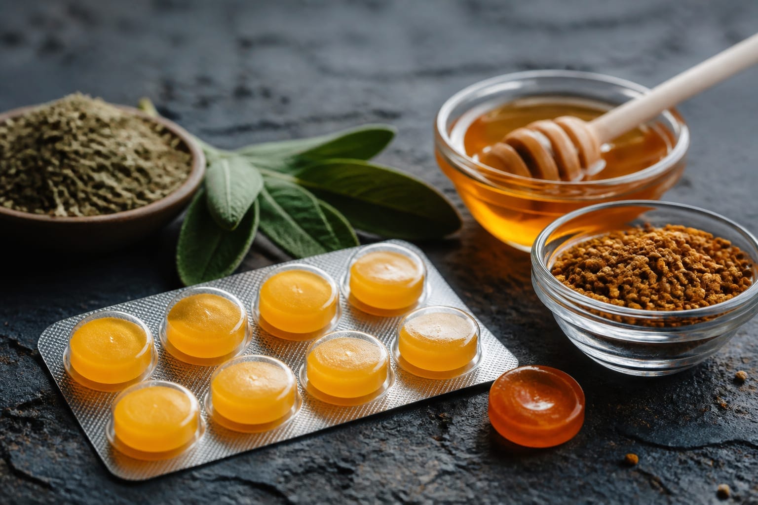 Cum alegi pastilele de gât fără rețetă în funcție de 3 tipuri de ingrediente utile