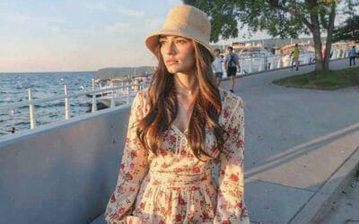 Paris Hilton a apărut brunetă la 45 de ani la Traverse City Cherry Festival