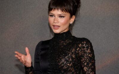Zendaya a purtat la premiera din Mexico City o rochie Ashi Studio inspirată de o pânză de păianjen