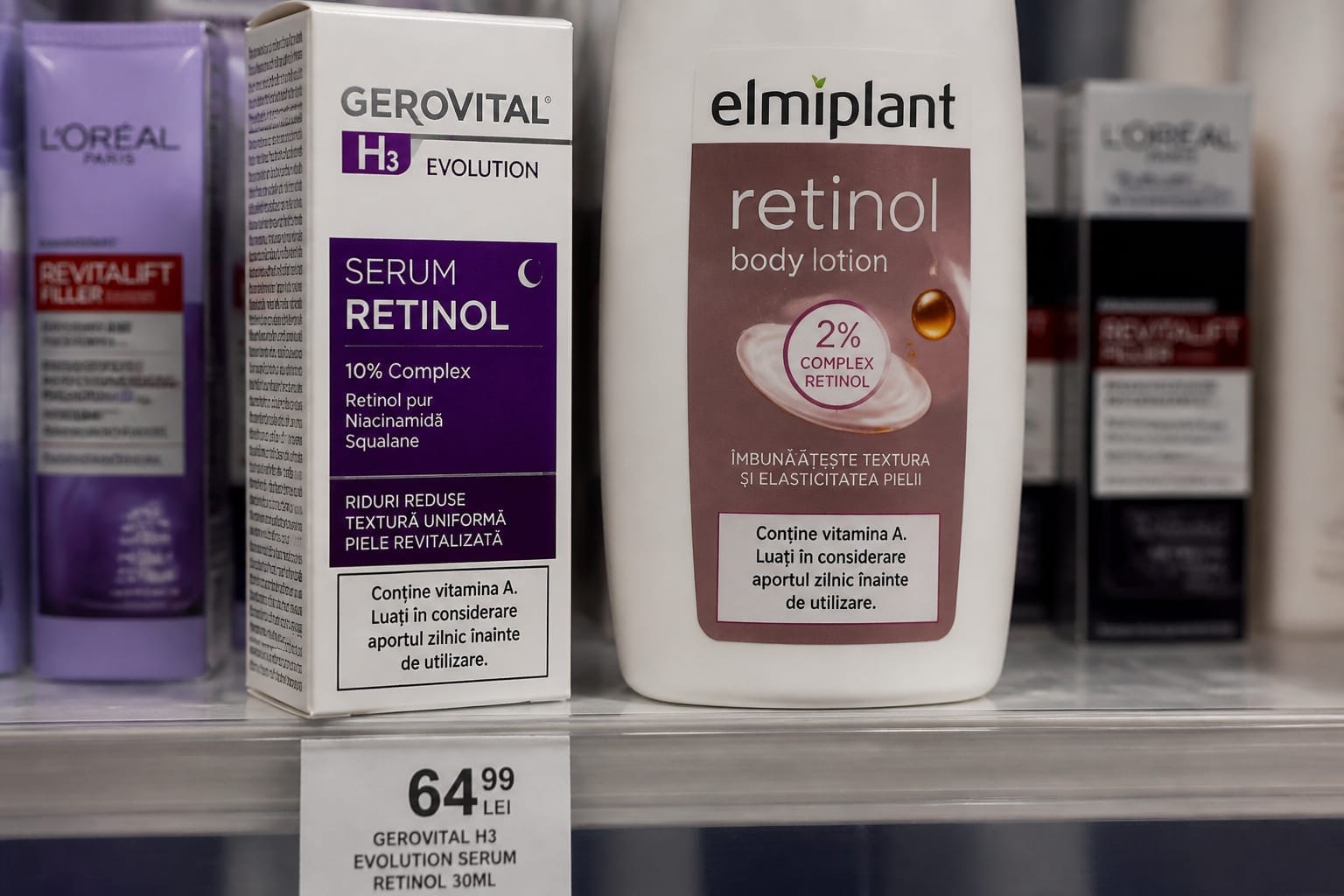 Ghidul noilor limite pentru retinol în produsele cosmetice din UE
