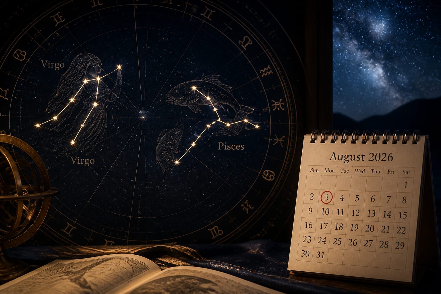Horoscop 3 august 2026: O zi de luni pentru organizare și decizii practice