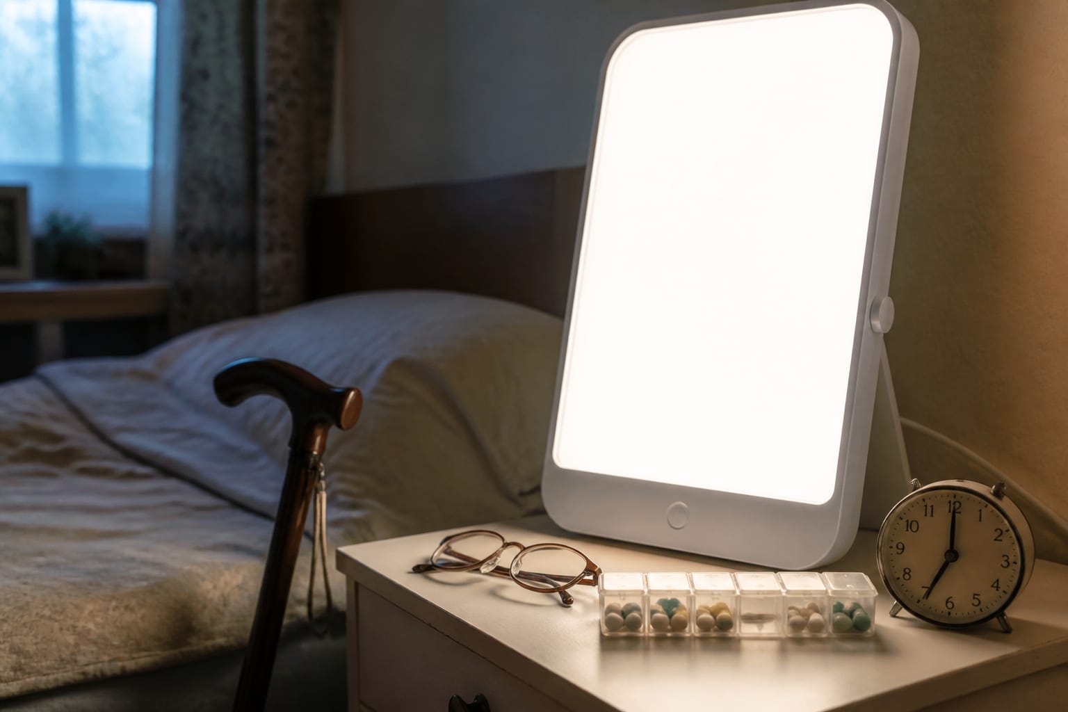 Terapia cu lumină puternică ajută somnul și nivelul de activitate la adulții în vârstă